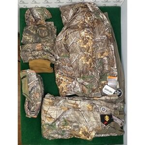 Guide Gear Mens 4-in-1 Hunting Parka Bib Set Realtree Xtra Camo Thinsulate